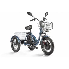 Трехколесный электровелосипед Eltreco Porter Fat 500