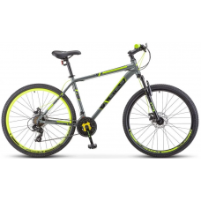 Велосипед Stels Navigator 700 MD 27.5" F010 (серый/жёлтый)